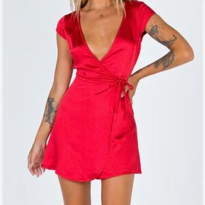Bin 4C Emily Mini Dress Red size EU 36 US 4